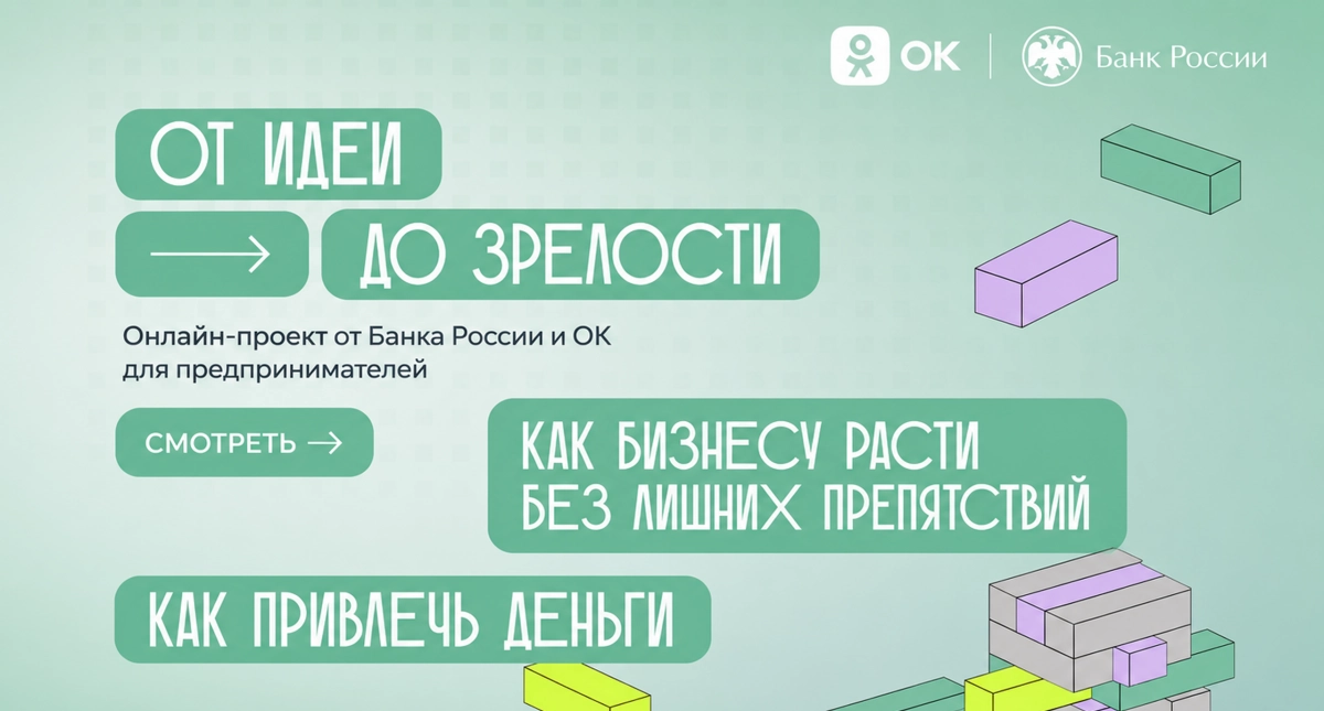 Одноклассники и Банк России запускают просветительский спецпроект для предпринимателей - tvspb.ru