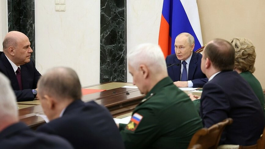 Путин провёл совещание с членами Совета Безопасности - tvspb.ru