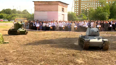 Чем выпускники Академии машиностроения им. Ж. Я. Котина удивили зрителей на параде техники