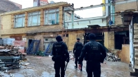 Полиция проверила мигрантов на реставрационном объекте в центре Петербурга