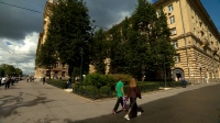В Петербурге завершили благоустройство сквера Маринеско