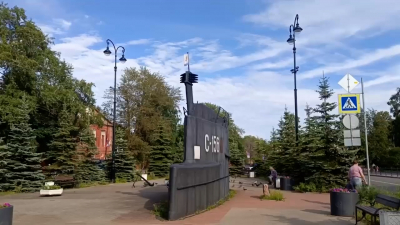 В Кронштадте памятник Морякам-подводникам Балтики подсветят прожекторами