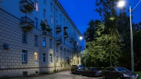 Реконструкция наружного освещения завершена в жилом квартале у Красногвардейской площади