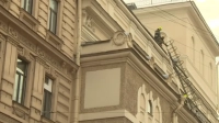 Ранг пожара в Театре Комиссаржевской понизили до первого номера