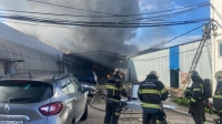Пожар на Софийской улице продолжает разрастаться: ранг повысили до №3