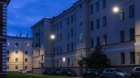 В Кронштадте завершили реконструкцию освещения в квартале у Летнего сада