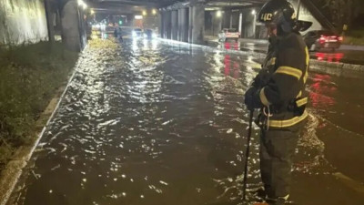 «Водоканал» принимает удар: в Колпинском районе выпала почти месячная норма осадков