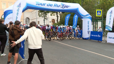 В Петербурге прошел финальный этап велозаезда Tour de Russie