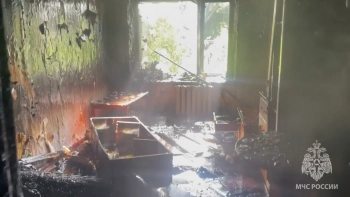 В Ленобласти в Первомайском при пожаре погибли три человека
