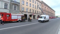 В петербургском горизбиркоме прошли пожарные учения