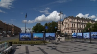 Вся мощь ВМФ России — на площади Труда представили фотовыставку под открытым небом