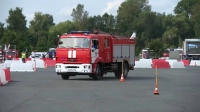 Как в Петродворцовом районе проходят соревнования пожарных «Трасса – 01»