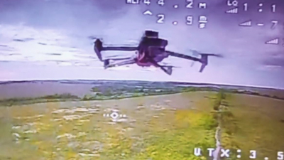 Операторы FPV-перехватчиков БпС в составе 44-го армейского корпуса группировки войск «Север» уничтожили несколько боевых БПЛА R-18 подразделений ВСУ в Сумской области