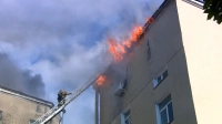 Пожар в ДК «Выборгский» тушили более 100 спасателей — обстановка уже спокойная