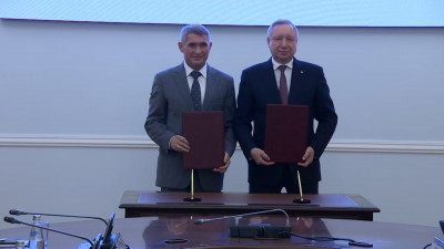 Петербург и Чувашия подписали «дорожную карту» сотрудничества
