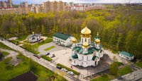 Смольный показал, как будет выглядеть Приход храма в честь Воздвижения Честного и Животворящего Креста Господня Санкт‐Петербурга в Юнтолово
