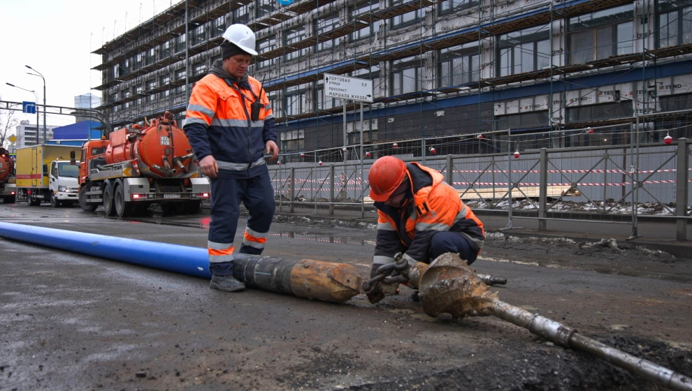 В Кировском районе завершена реконструкция водопроводной магистрали по особой технологии - tvspb.ru