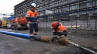В Кировском районе завершена реконструкция водопроводной магистрали по особой технологии