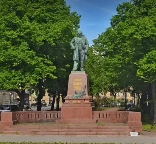 В Театральном сквере отреставрируют памятник Глинке - tvspb.ru