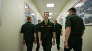 Курсанты: курсант военной Академии материально-технического обеспечения имени генерала армии А.В. Хрулёва Павел Хоменко