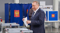 Александр Беглов проголосовал на выборах депутатов Государственной Думы и Законодательного Собрания