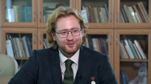 Абсолютный победитель Всероссийского конкурса «Педагогический дебют» Константин Буянов