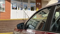 В Пушкине задержали мужчину, разбившего стекло на КПП у районной администрации