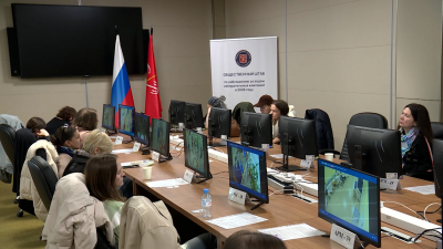 Международные наблюдатели миссии СНГ посетили Центр общественного наблюдения Петербурга