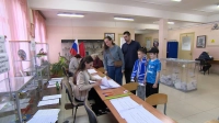 Семейный поход на выборы становится традицией петербуржцев