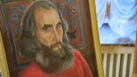 К 90-летию Николая Сажина: в петербургском Доме национальностей открылась выставка «Тотьма — любовь моя»