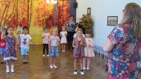 Петербургская телебашня окрасилась в цвета детской игрушки в честь Дня воспитателя