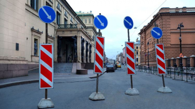 Движение в центре Петербурга ограничат 11 и 12 сентября