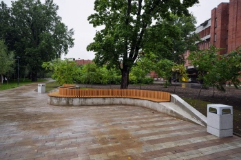В Сестрорецке ко дню города открыли два обновленных сквера у воды