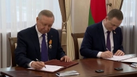 Как прошел визит Александра Беглова в Республику Беларусь: орден Почета, «дорожная карта» и новые машины для Петербурга