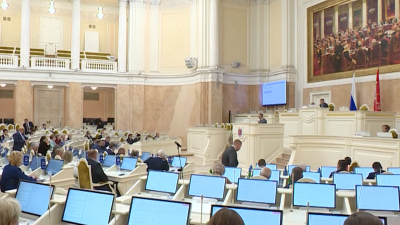 В Петербурге прошло второе заседание городского парламента нового созыва
