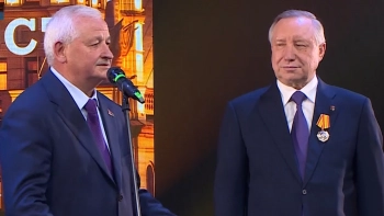 В Бресте прошел творческий вечер в рамках визита в Беларусь делегации Петербурга во главе с Александром Бегловым