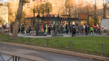 Новое спортивное пространство появилось на улице Костюшко