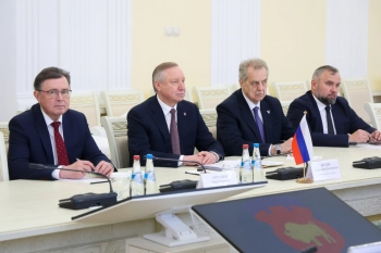 Александр Беглов и Пётр Пархомчик наметили перспективные направления сотрудничества Петербурга и Брестской области